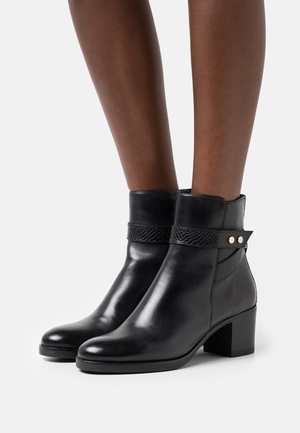 Bottines Anna Field Classiche Block heel Zip UP Noir Femme | UUG-0432856